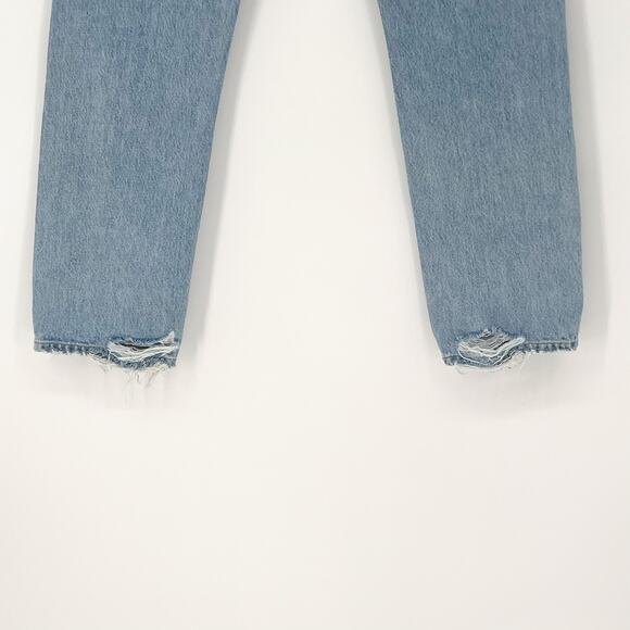 AGOLDE 90s Pinch Waist Soundwave High Rise Straight Jeans Women’s Size 25 Cotton - Picture 6 of 7